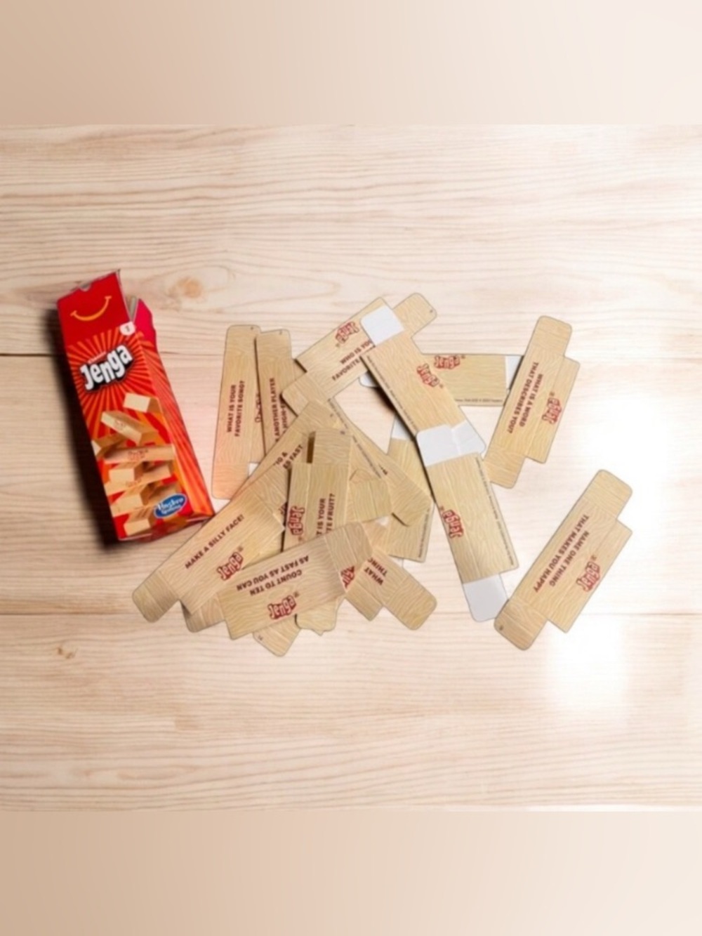 NEW IN BOX McDonald's Happy Meal Hasbro Gaming Jenga 2022 Toy Game Fun Puzzle